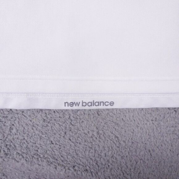 Ratters Lacrosse Shirt Mens XL White Polo New Balance Short Sleeve - Picture 5 of 11